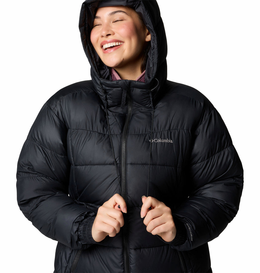 Columbia Women's Pike Lake™ II Long Hooded Puffer Jacket Black