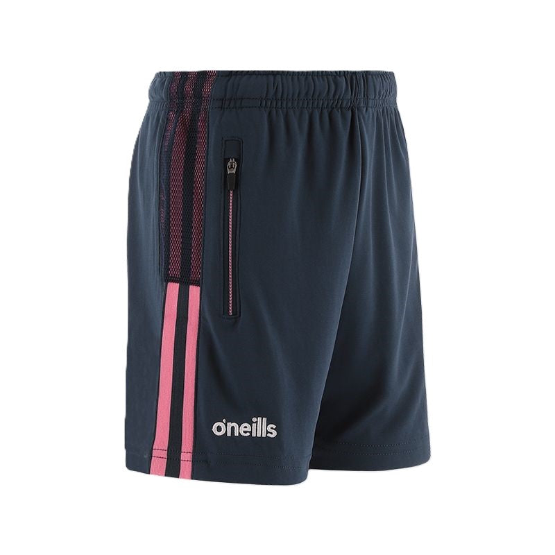O'Neills Clare GAA Women's Nepal Shorts Marine Pink White