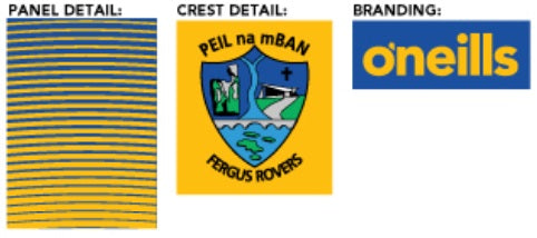 O'Neills Fergus Rovers LGFA Shorts