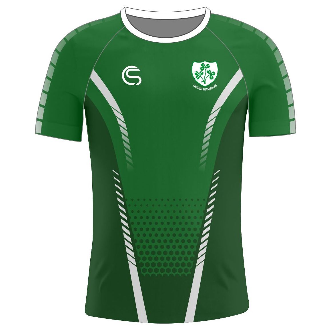 CS Kilrush Shamrocks Training Jersey (Green White)