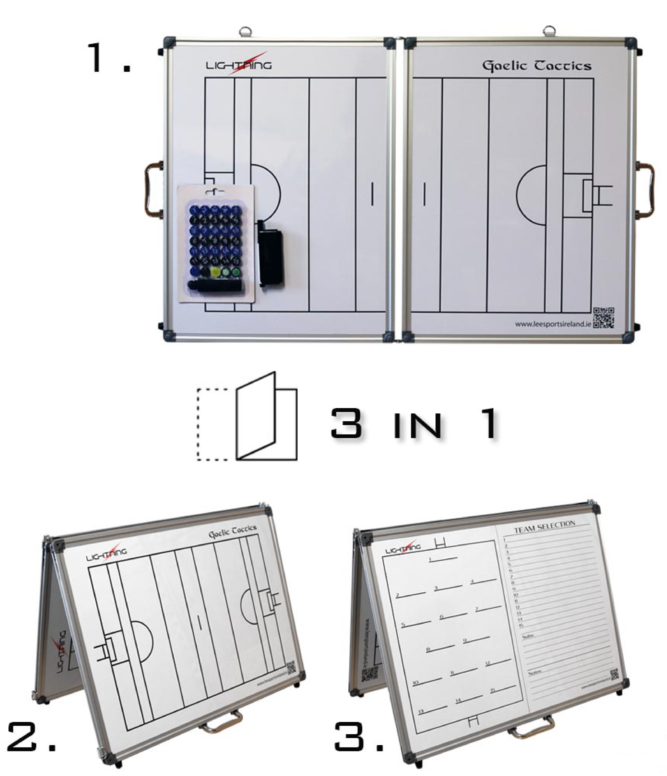 LS Sportif Folding Tactics Board