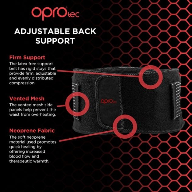 Opro Adjustable Back Support