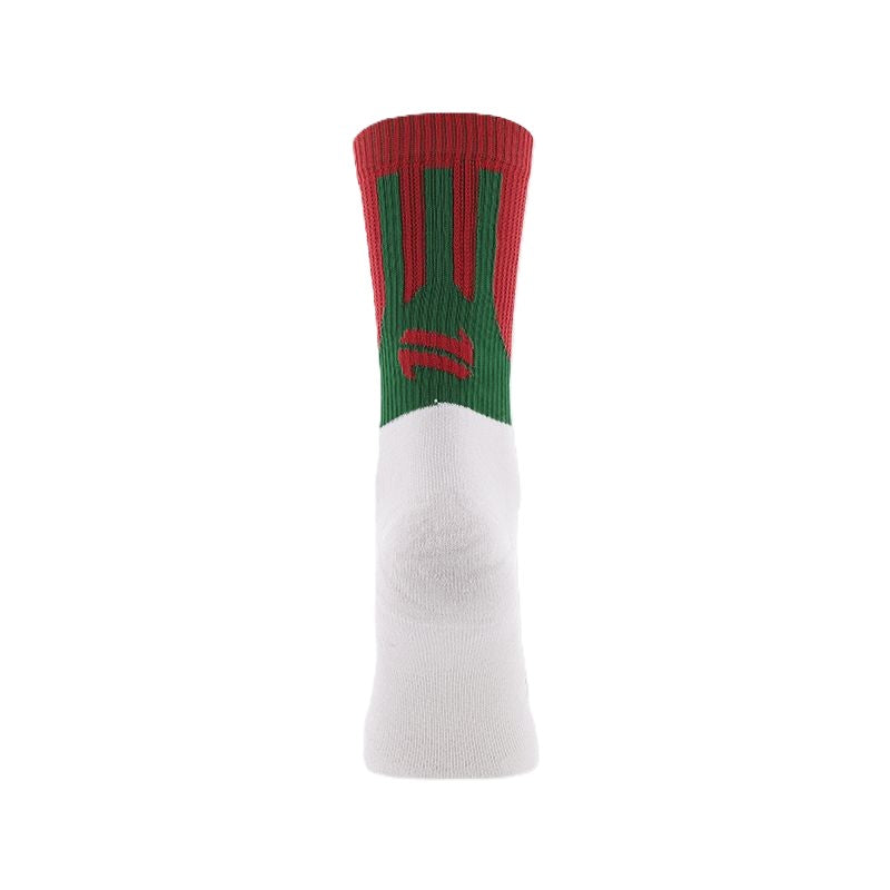 O'Neills Ion Midi Socks Red Green