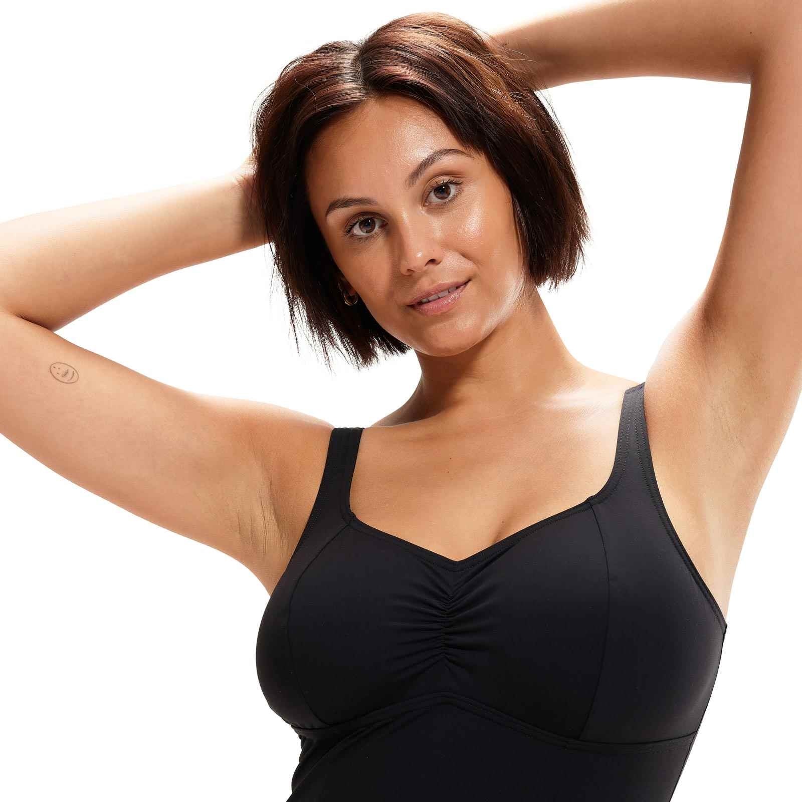 Speedo Shaping AquaNite Swimsuit Black