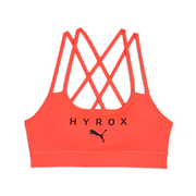 PUMA HYROX MOVE Strappy Bra Glowing Red