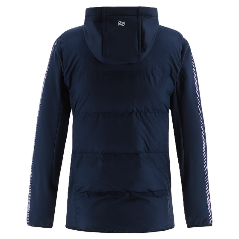 O'Neills Clare GAA Women's Dynamo Padded Jacket Navy Pink