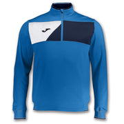 Joma Crew II Half Zip Sweat (Royal Navy White)