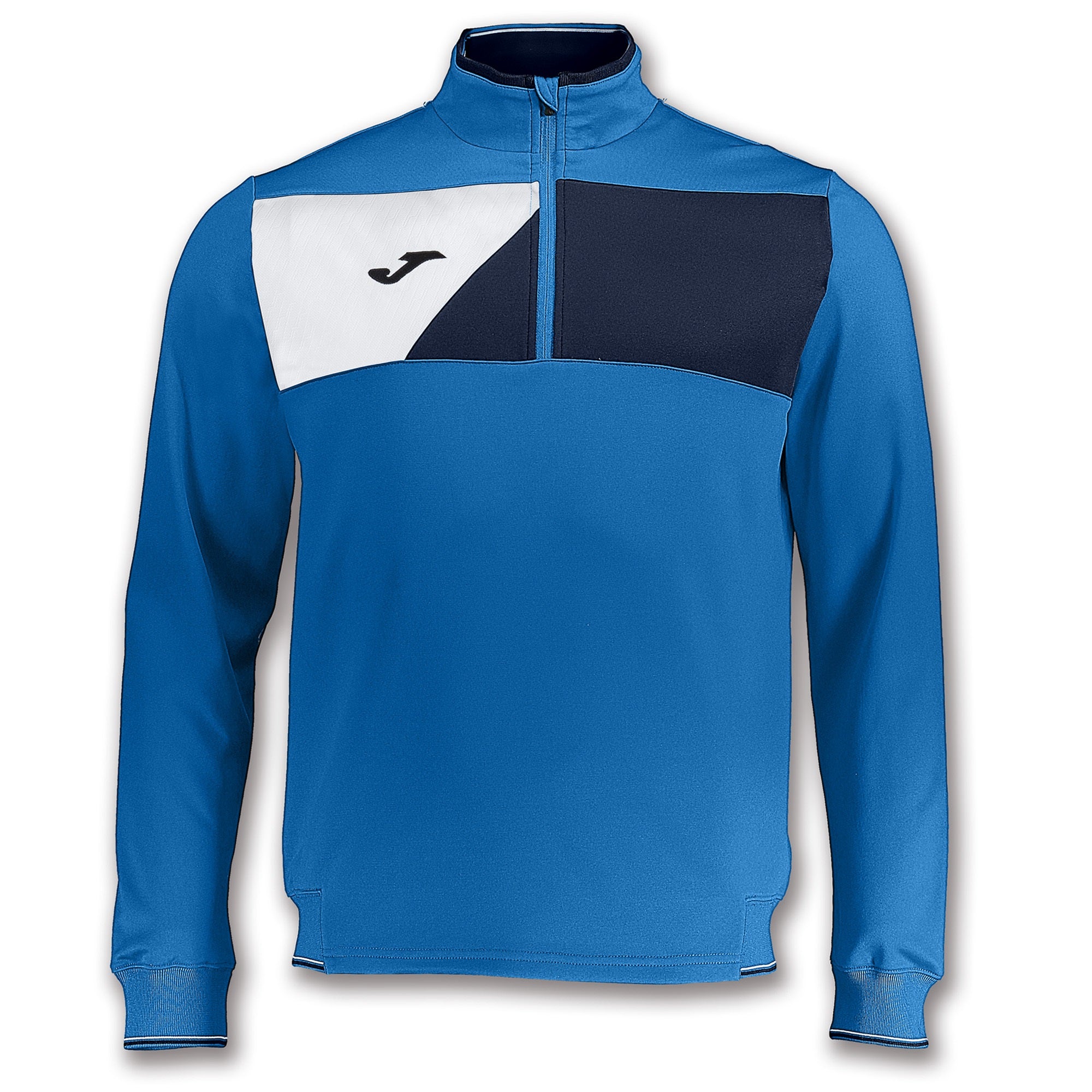 Joma Crew II Half Zip Sweat (Royal Navy White)