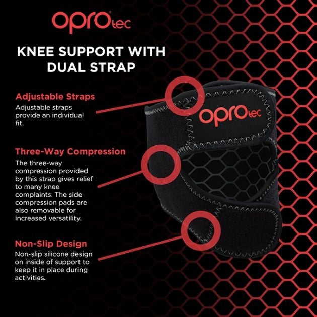 Opro Knee Support Dual Strap