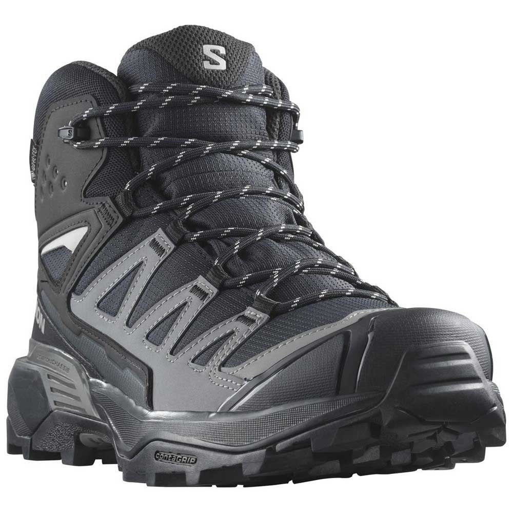 Salomon X Ultra 360 Mid Gore Tex Men's Hiking Boot Black Grey