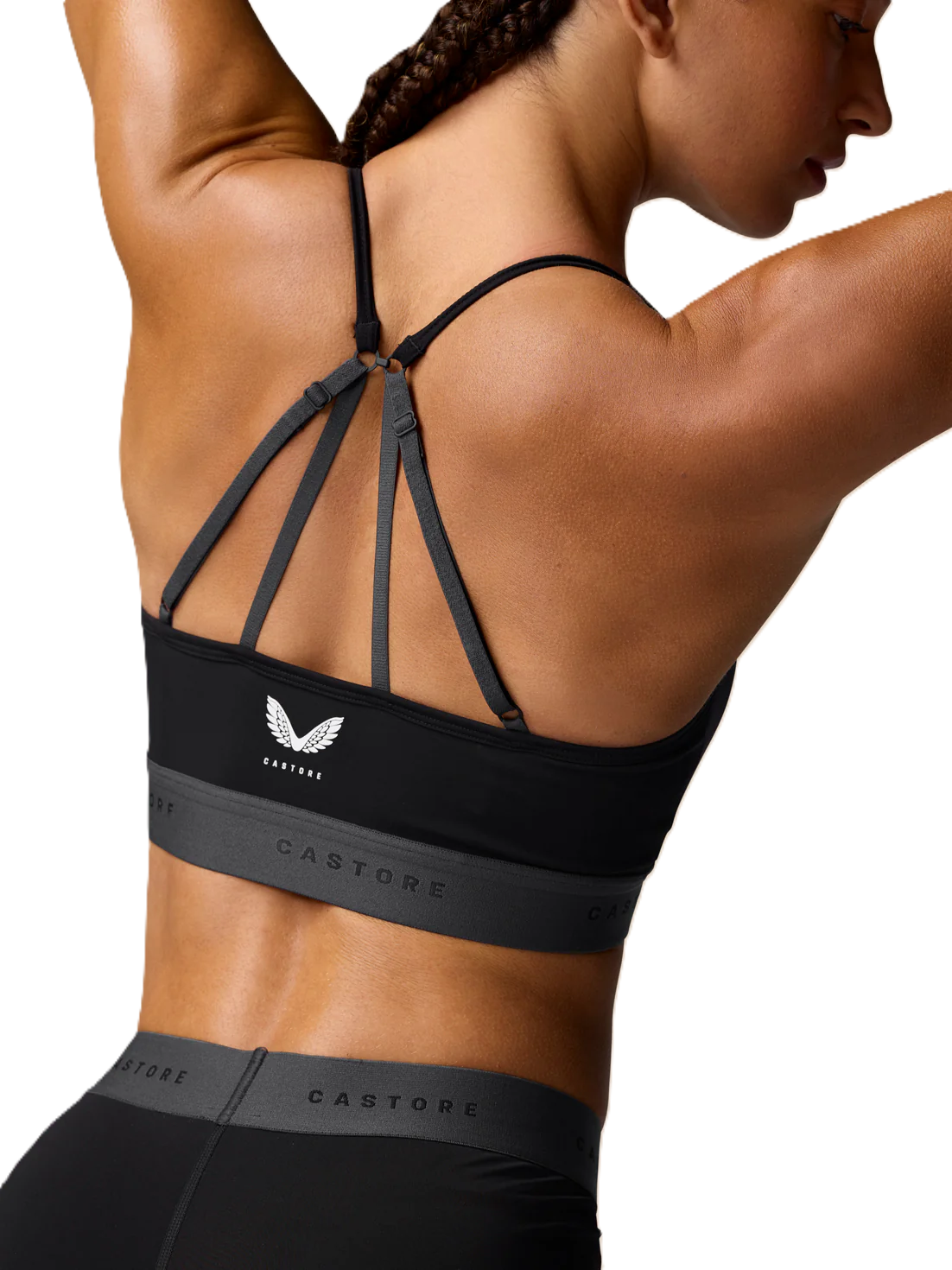Castore Womens Low Impact Sports Bra Black