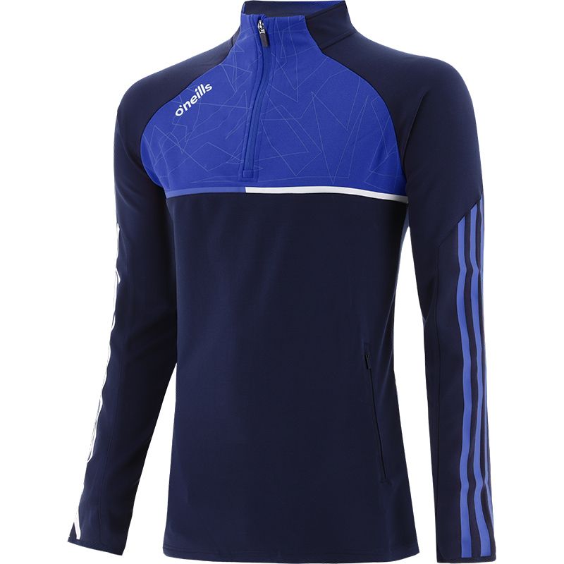 O'Neills Synergy Squad Half Zip Top Marine Royal  White