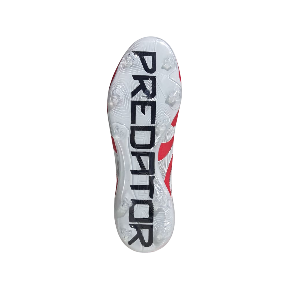 Adidas Predator Pro Firm Ground Boots Lucid Red White Core Black