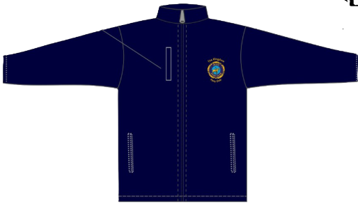 Kingdom Pony Club Softshell Jacket Navy Age -