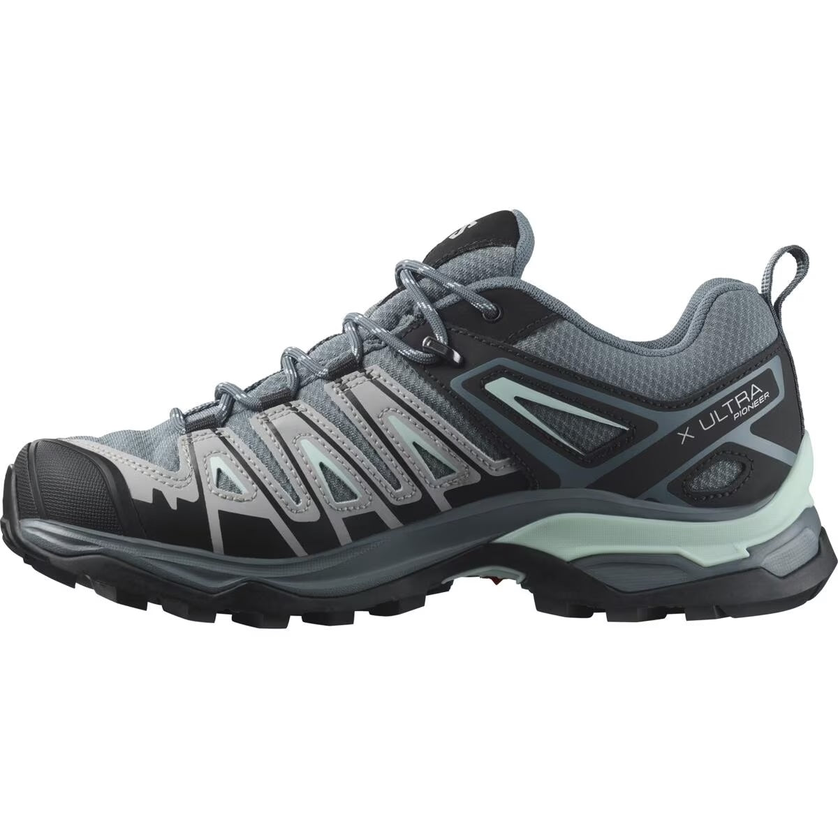 Salomon X Ultra Pioneer Gore Tex Women's Hiking Shoes Stormy Grey