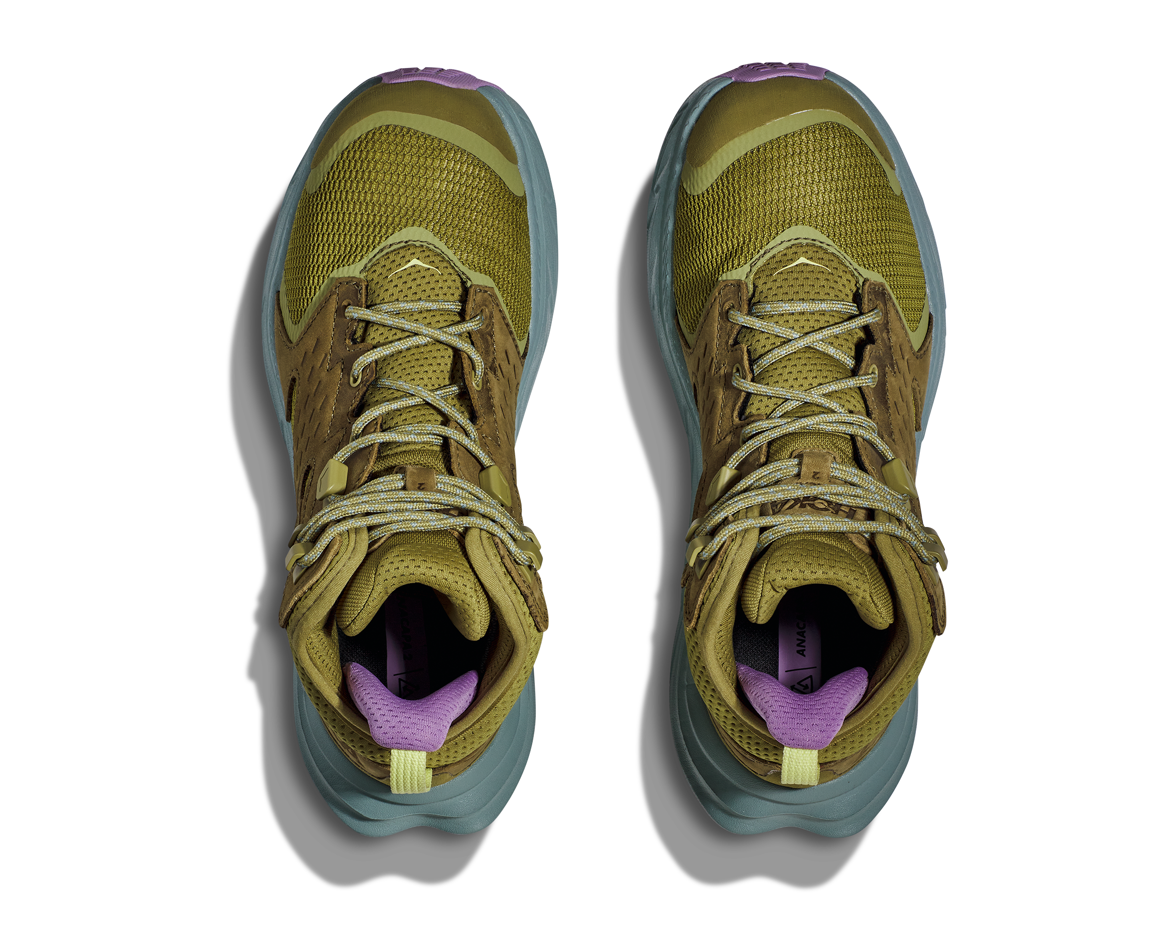 Hoka Anacapa 2 Women's Mid Gore-Tex Hiking Boots Green Moss