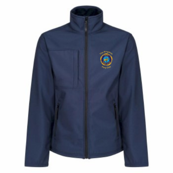 Kingdom Pony Club Softshell Jacket Navy Age -