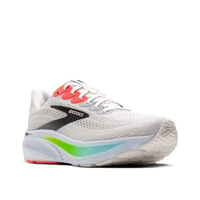 Brooks Ghost 17 Men's Running Shoes White Gecko