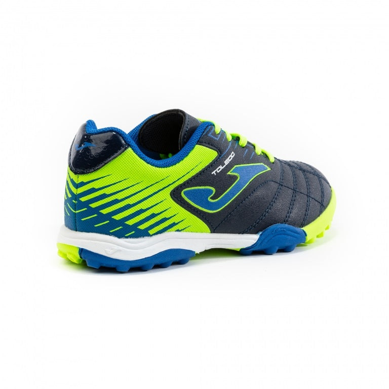 Joma Toledo Junior TF Astro Turf (Navy Blue Lime)
