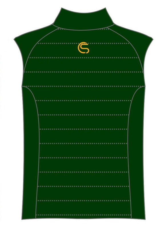 CS Club Padded Hybrid Gilet Bottle Amber