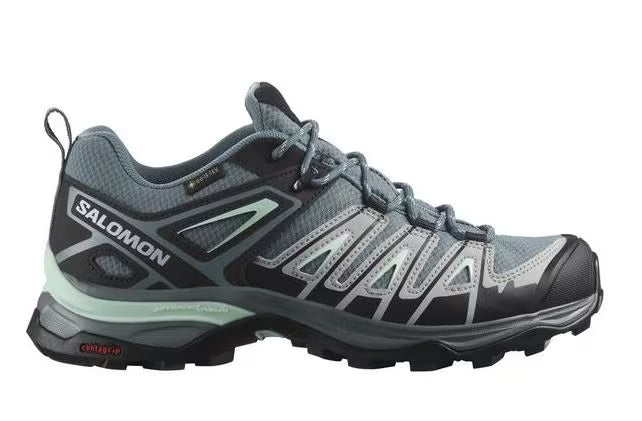 Salomon X Ultra Pioneer Gore Tex Women's Hiking Shoes Stormy Grey