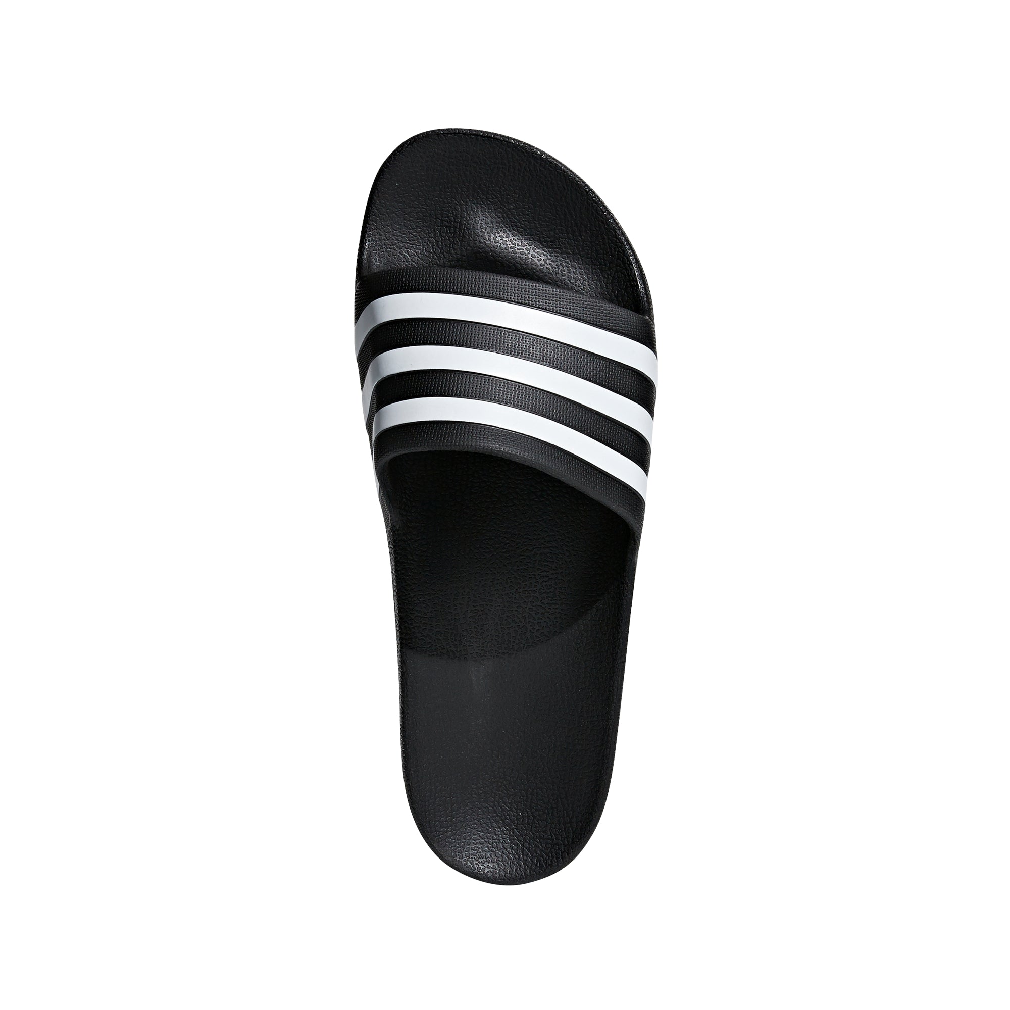 Adidas Adilette Aqua Slides Black White