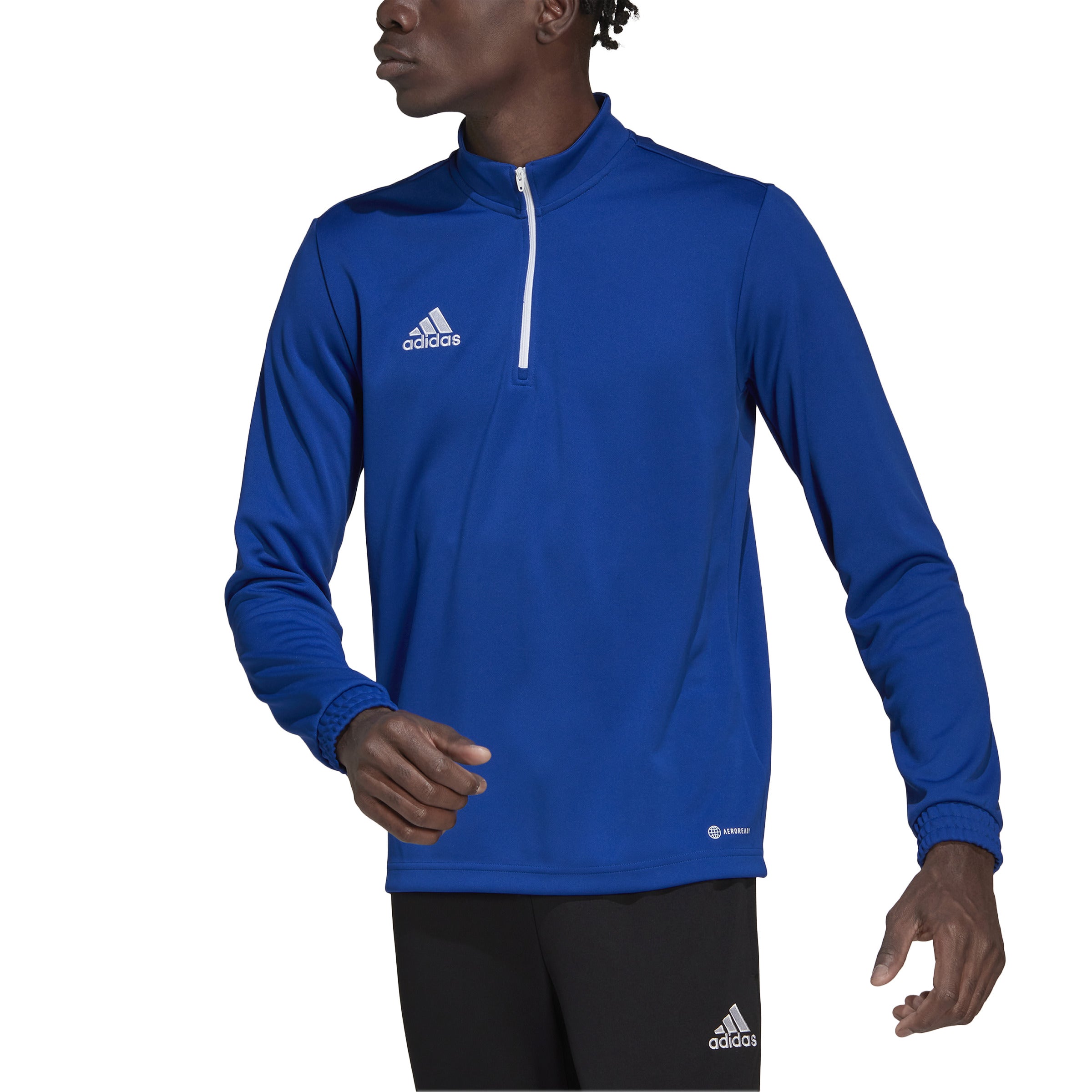 Adidas Entrada 22 1/2 Zip Training Top Royal Blue
