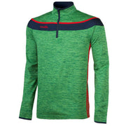 O'Neills Slaney 3 Stripe Half Zip (Melange Green Navy Red)