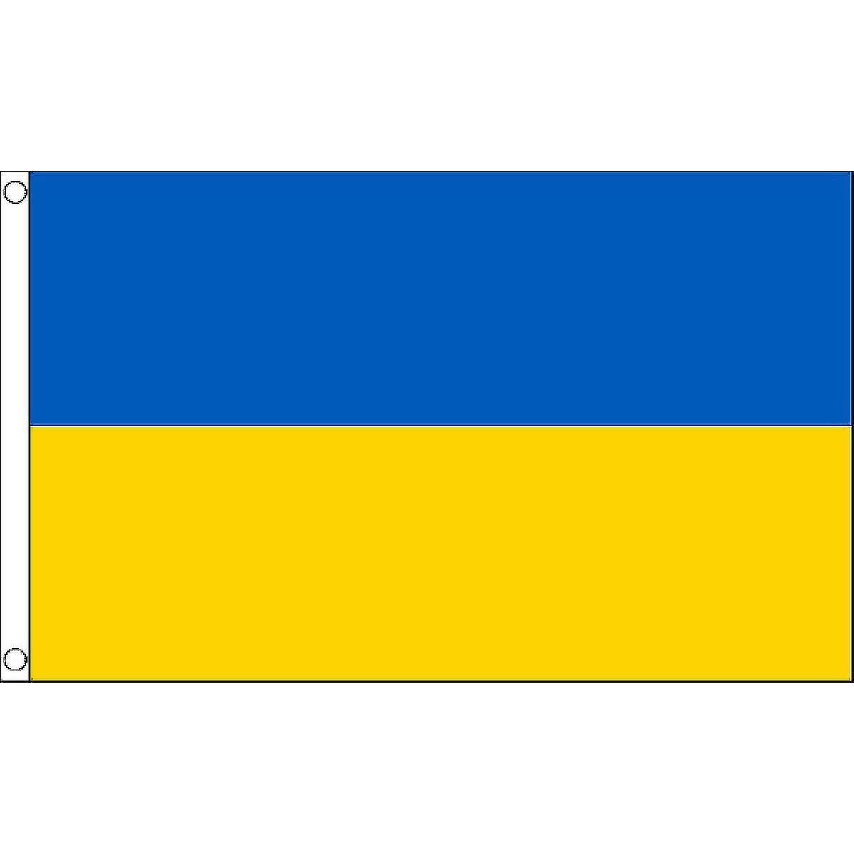 Team Car Flag 5X3 Ukraine Flag
