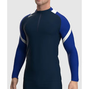Gaelic Armour Culainn Half Zip Navy Royal White
