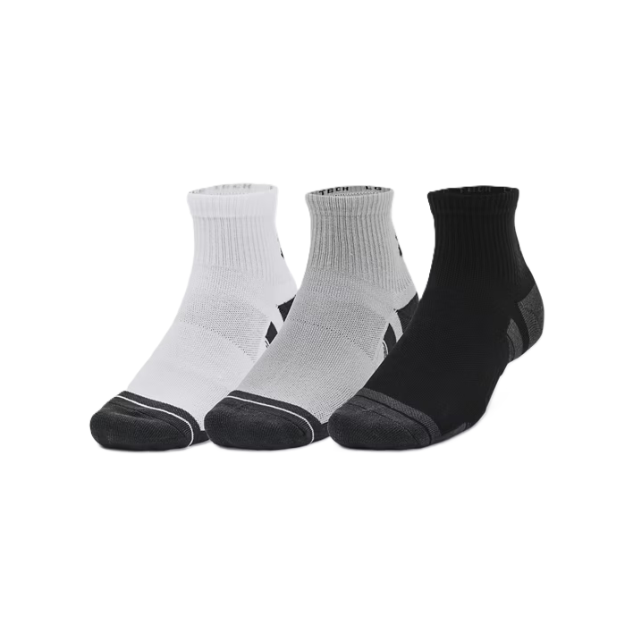 Under Armour Performance Tech 3 Pack Quarter Socks