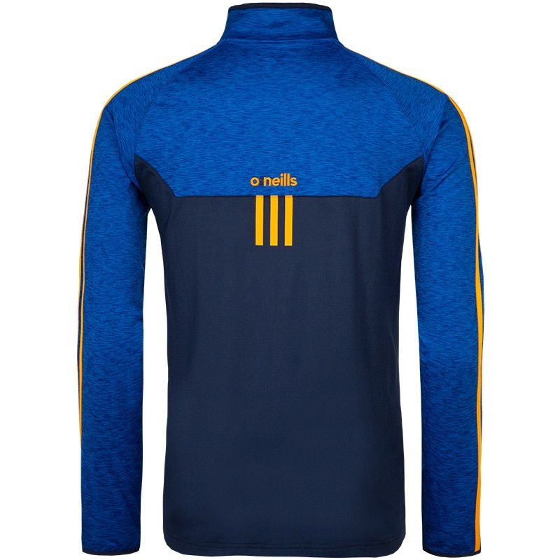 O'Neills Kasey 3 Stripe Brushed Half Zip (Navy Melange Royal Amber)