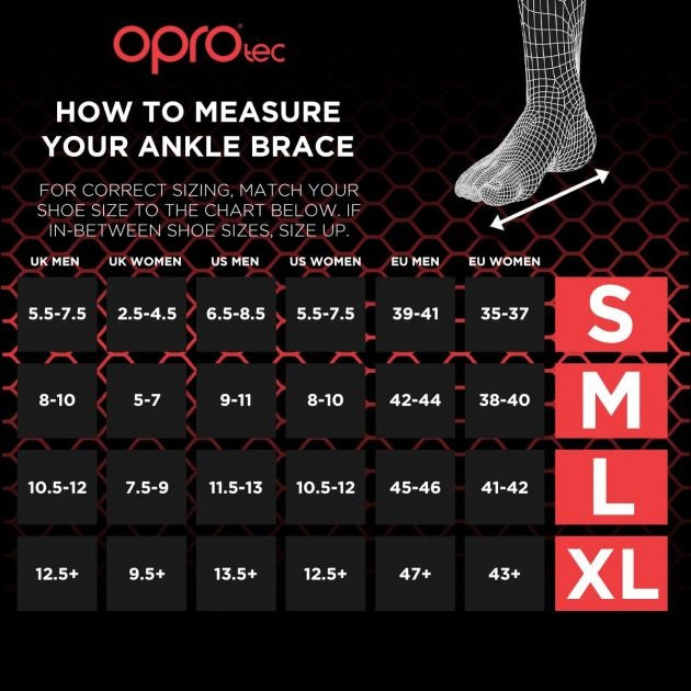 Opro Ankle Brace Stabilisers