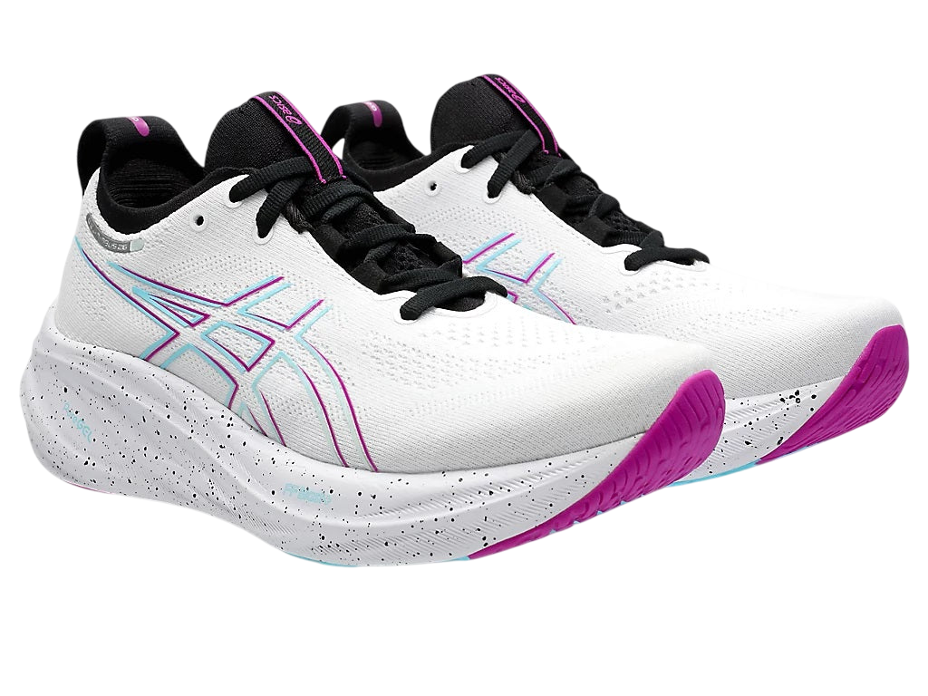 Asics Gel-Nimbus 26 Women's Running Shoes - White