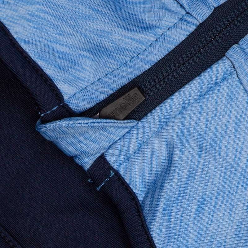 O'Neills Kasey 3 Stripe Brushed Half Zip (Navy Melange Sky White)