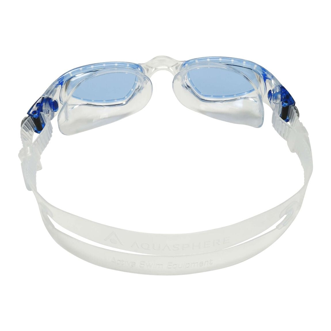 Aqua Sphere Mako Swimming Goggles Clear Blue