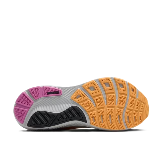 Brooks Ghost Womens Running Shoe Oyster Apricot Pink