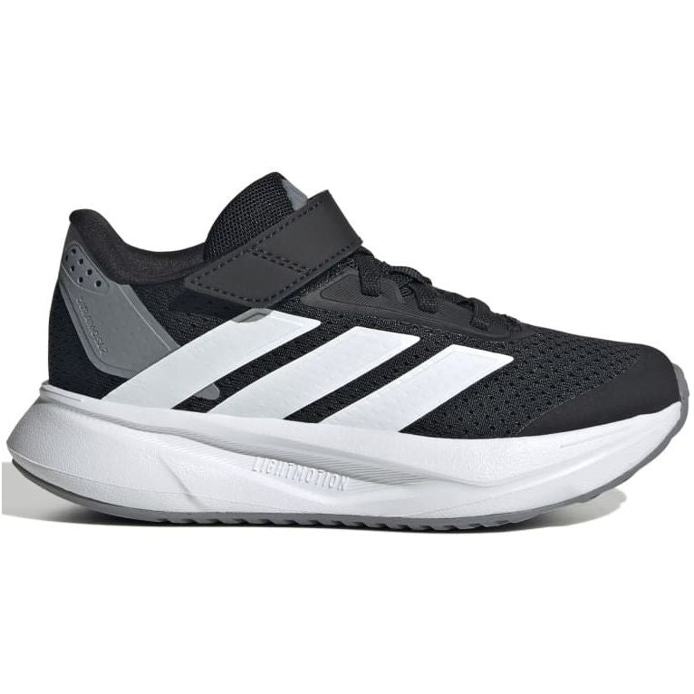 Adidas Duramo Velcro Kids Running Shoes Black White