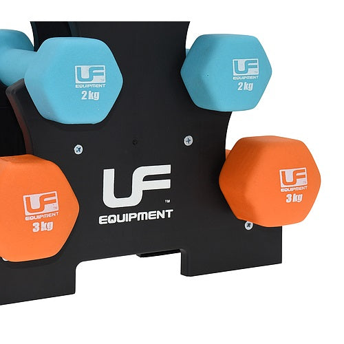 Urban Fitness 12Kg Dumbbell Tree