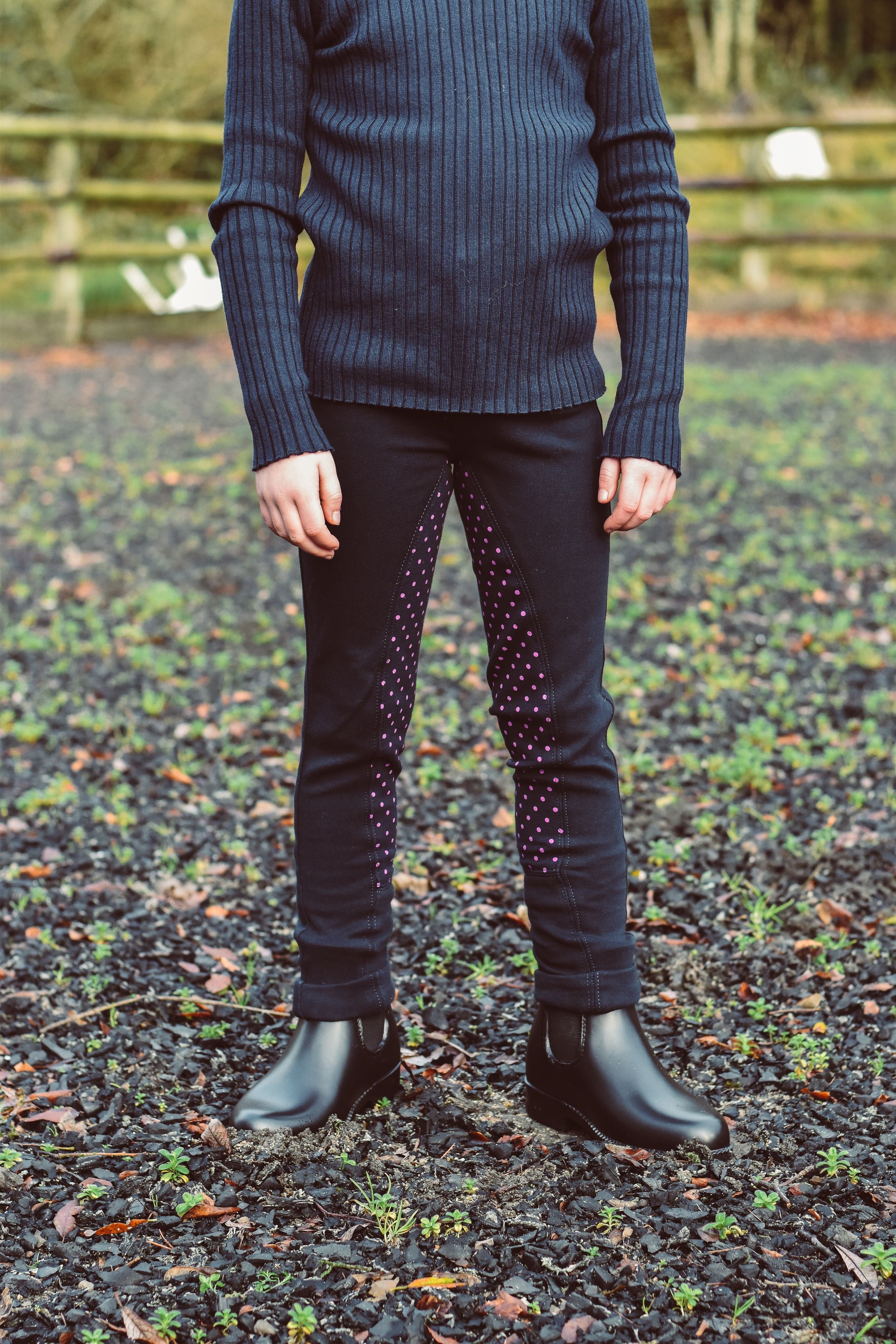 Equisential Spotty Jodhpurs
