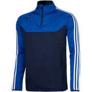 O'Neills Kasey 3 Stripe Brushed Half Zip (Navy Melange Royal White)