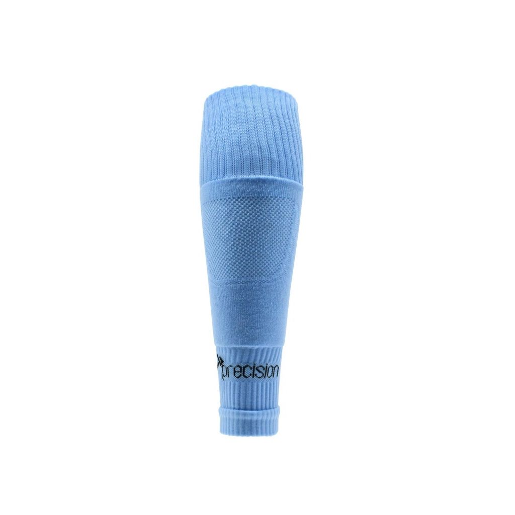 Precision Plain Pro Footless Sleeve Socks Sky