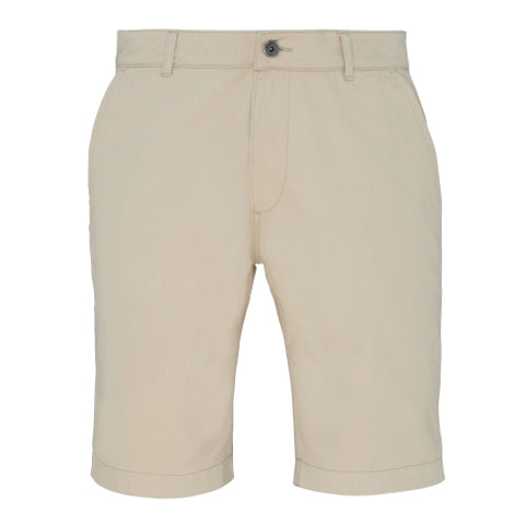 Asquith & Fox Men's Classic Fit Shorts Natural