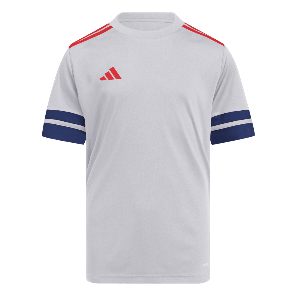 Adidas Squadra Jersey Junior Grey Navy Red Age -