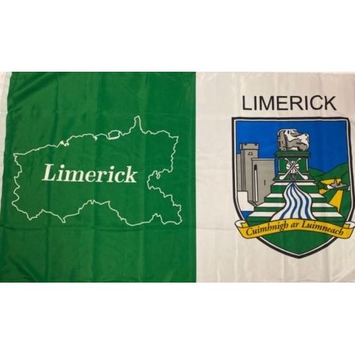 TCF Limerick Crested Flag 5X3