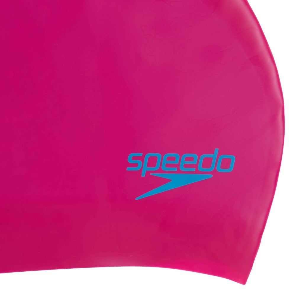 Speedo Long Hair Silicone Junior Swim Cap