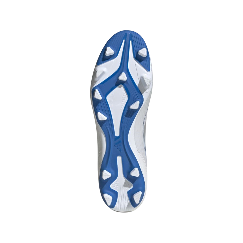 Adidas F50 Club Firm Multi Ground Boots White Metalic Silver