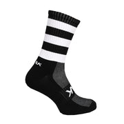 Atak Shox Mid Lenght Football Socks Black White