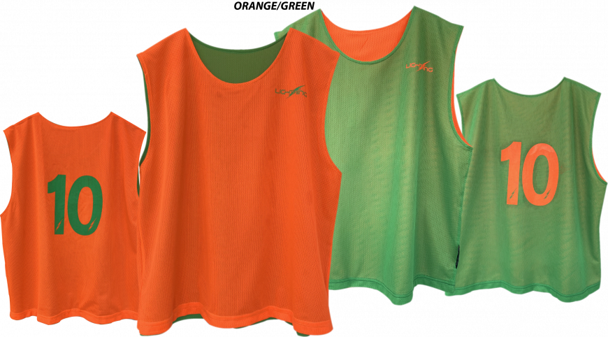 LS Sportif Reversible Numbered Bibs