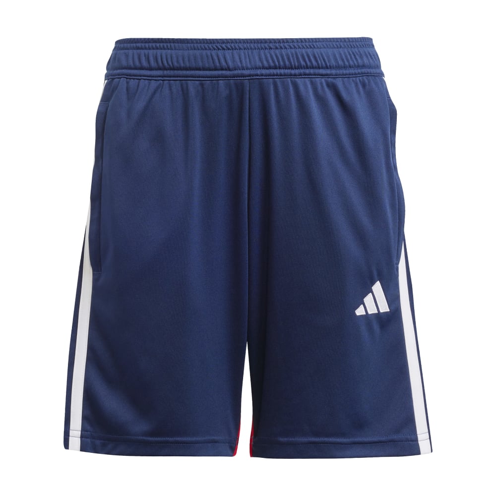 Adidas Trio Essentials Kids Shorts Navy Blue Red -